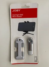 JOBY GripTight ONE Micro Stand for Smartphones White/Silver JB01493 NEW/Open Box