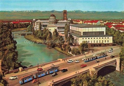 Tramway tramway -- Munich Isaroartie and German Museum