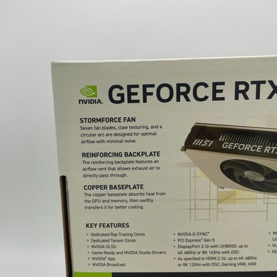 MSI GeForce RTX 5060 8G INSPIRE ITX OC Edition Graphics Card GDDR7