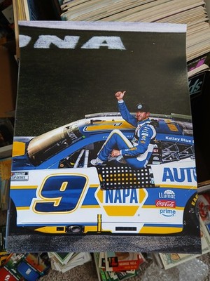 Chase Elliott 8.5x11 Glossy Photo Nascar Daytona 2026 Duel Win