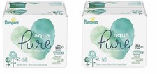 Pampers Aqua Pure 6X Pop-Top Sensitive Water Baby Wipes, 672 Count