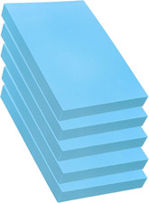 High Density Foam Board 5 Pack - 20mm Thick for DIY Crafts & Modelling