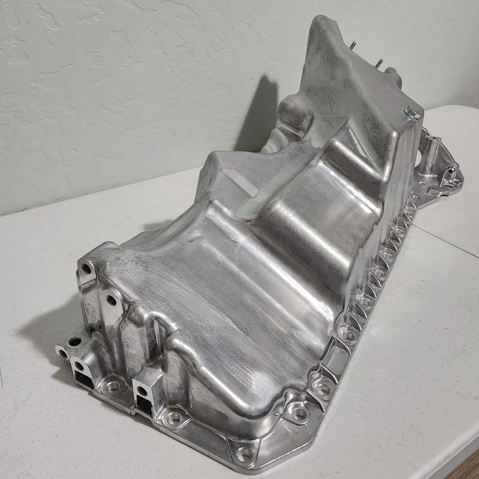 Para BMW F01 F07 F10 528i 535i 640i 740i 740Li ActiveHybrid 5/7 cárter de aceite L6 3,0 L Foto 3 de 4