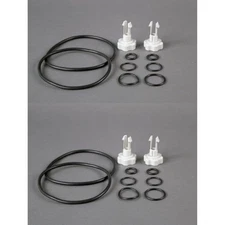 Intex 25003 1500 gal and Below Filter Pump Replacement Seals Pack Parts (2 Pack)