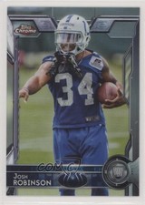 2015 Topps Chrome Rookies Josh Robinson #198 sm1
