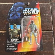 Kenner Star Wars  The Power of The Force Boba Fett 1995 Action Figure New