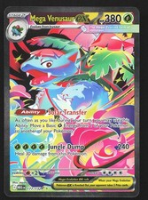 Mega Venusaur ex ME01: Mega Evolution 177/132 Holo Special Illustration Rare on eBay