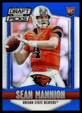 2015 Panini Prizm Collegiate Draft Picks Blue Sean Mannion Rookie /75 Oregon