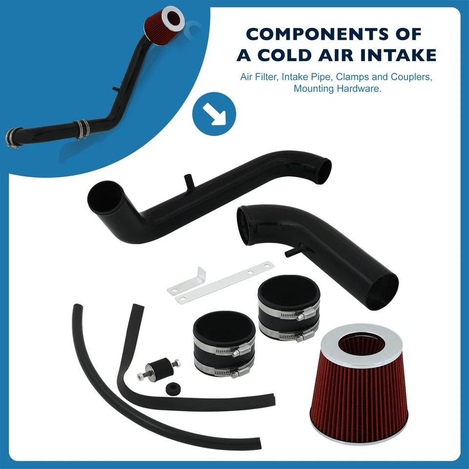 For 95-99 Mitsubishi Eclipse / Eagle Talon Non-Turbo Cold Air Intake Piping Kit - Image 2 of 4