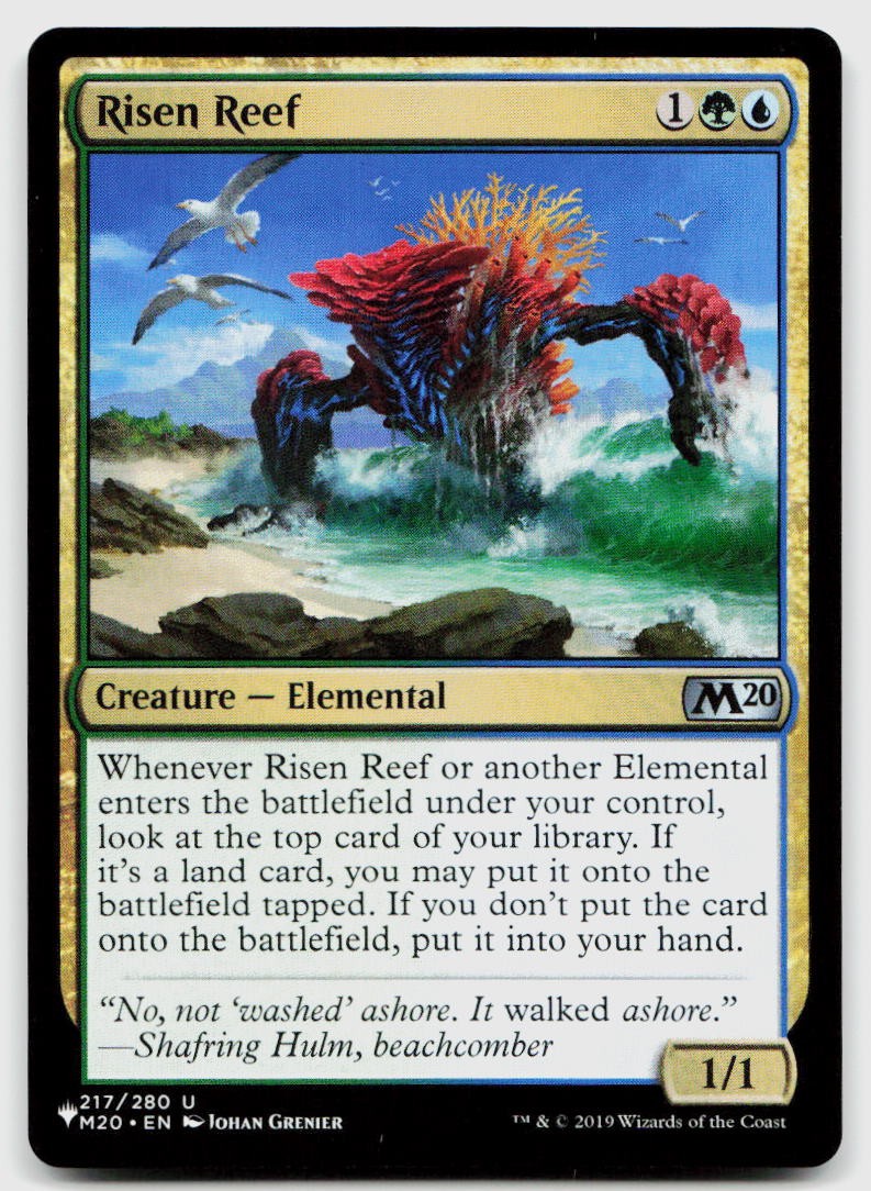 Risen Reef #217 (NM) List Reprints LIST LIST Magic MTG