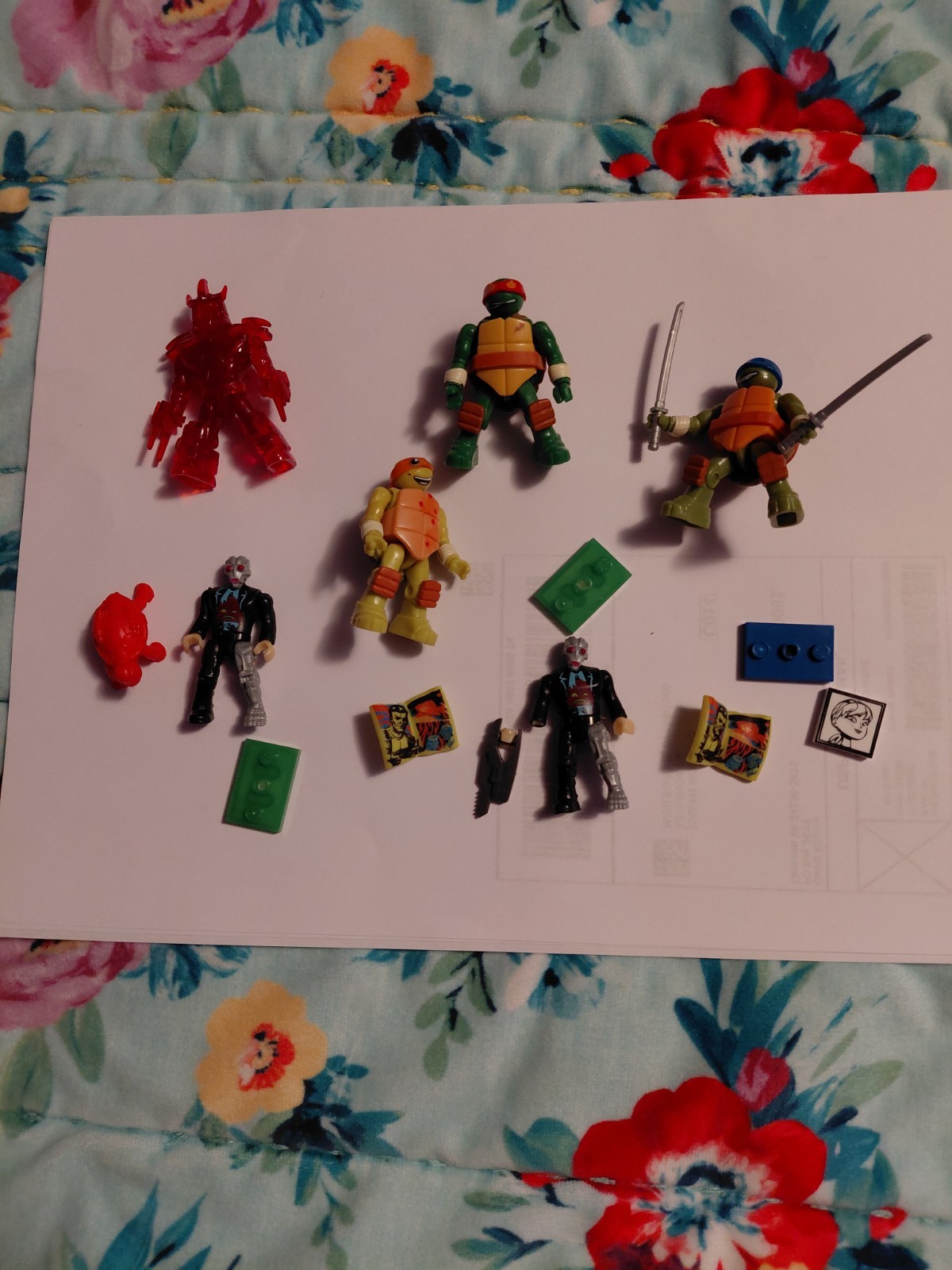 Mega Bloks Teenage Mutant Ninja Turtles Lot!!!