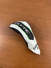 Callaway Golf Elyte Hybrid Rescue Headcover Black/White/Green Elite New