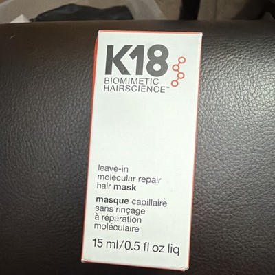 K18 Biomimetic Hairscience Leave-In Molecular Repair Hair Mask 15 ml Travel