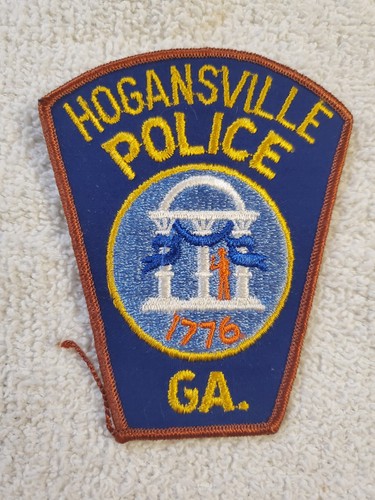 Vintage Hogansville Police Department in Georgia