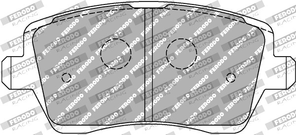 Ferodo Racing BremsbeläGe BremsklöTze Vorne FüR Renault Clio IV Bh_ 0.9 Tce 90-image
