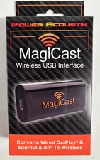 Power Acoustik MAGICAST MC1 Wireless CarPlay / Android Auto USB Interface