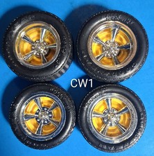 19 Torque Thrust Staggered Wheels Goodyear Tires - Model Car Kit Parts Lot 19 Torque Thrust Staggered Wheels Goodyear Tires - Model Car Kit Parts Lot