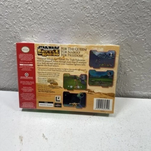 Star Wars Episodio I Batalla por Naboo N64 Nintendo 64 Precintado Foto 2 de 4