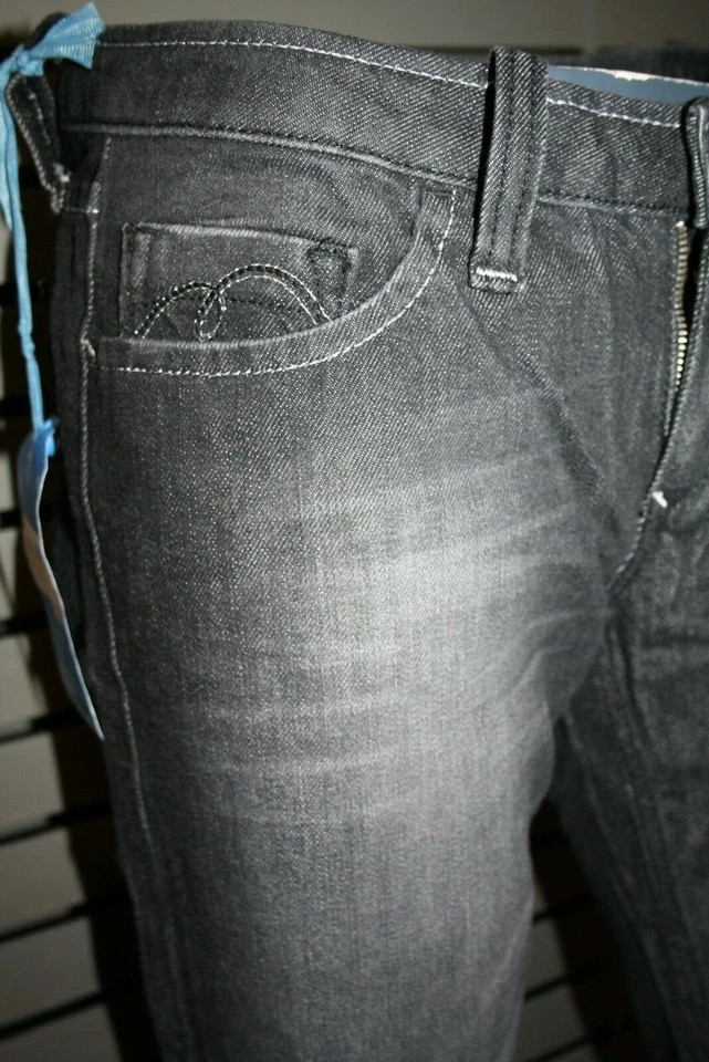 Jeans Mavi OLIVIA 10189-3249 SLVR BLCK STR tiro bajo pierna recta nuevos Foto 4 de 4