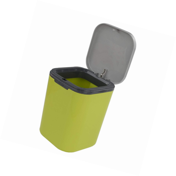 Garbage Bin Waste Basket Countertop Trash Can 0.5 Gallon Lid Kitchen Small for sale online eBay