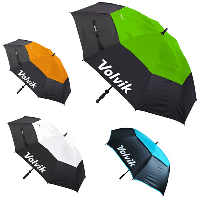 Volvik Golfschirm Automatik XXL 157cm Regen Schutz Double Layer - Fiberglas NEU