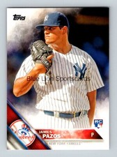  2016 Topps Rookie James Pazos RC