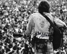 * JOHN SEBASTIAN * signed 8x10 photo * LOOVIN' SPOONFUL * COA * 1
