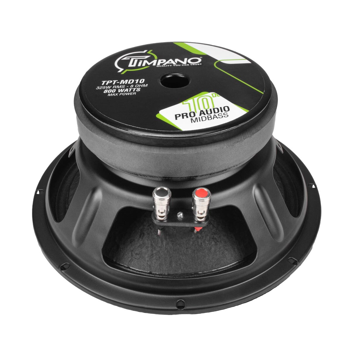 2x Timpano Audio TPT-MD10 v2 Midbass Loudspeaker 10 Inch 8 Ohms
