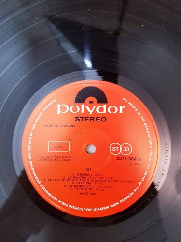 James Last - Ole Vinyl LP NM Polydor 2371 384 super - Picture 6 of 12