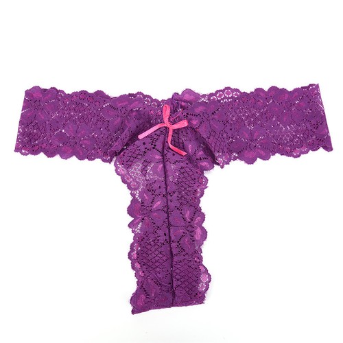 Womens-Lace-Seamless-G-string-Briefs-Panties-Thongs-Lingerie-Underwear-Knickers