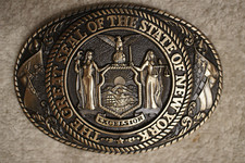 KLAMRA DO PASKA TONY LAMA, ŚWIETNY STAN NOWY JORK PIERWSZE WYDANIE NIENOSZONA