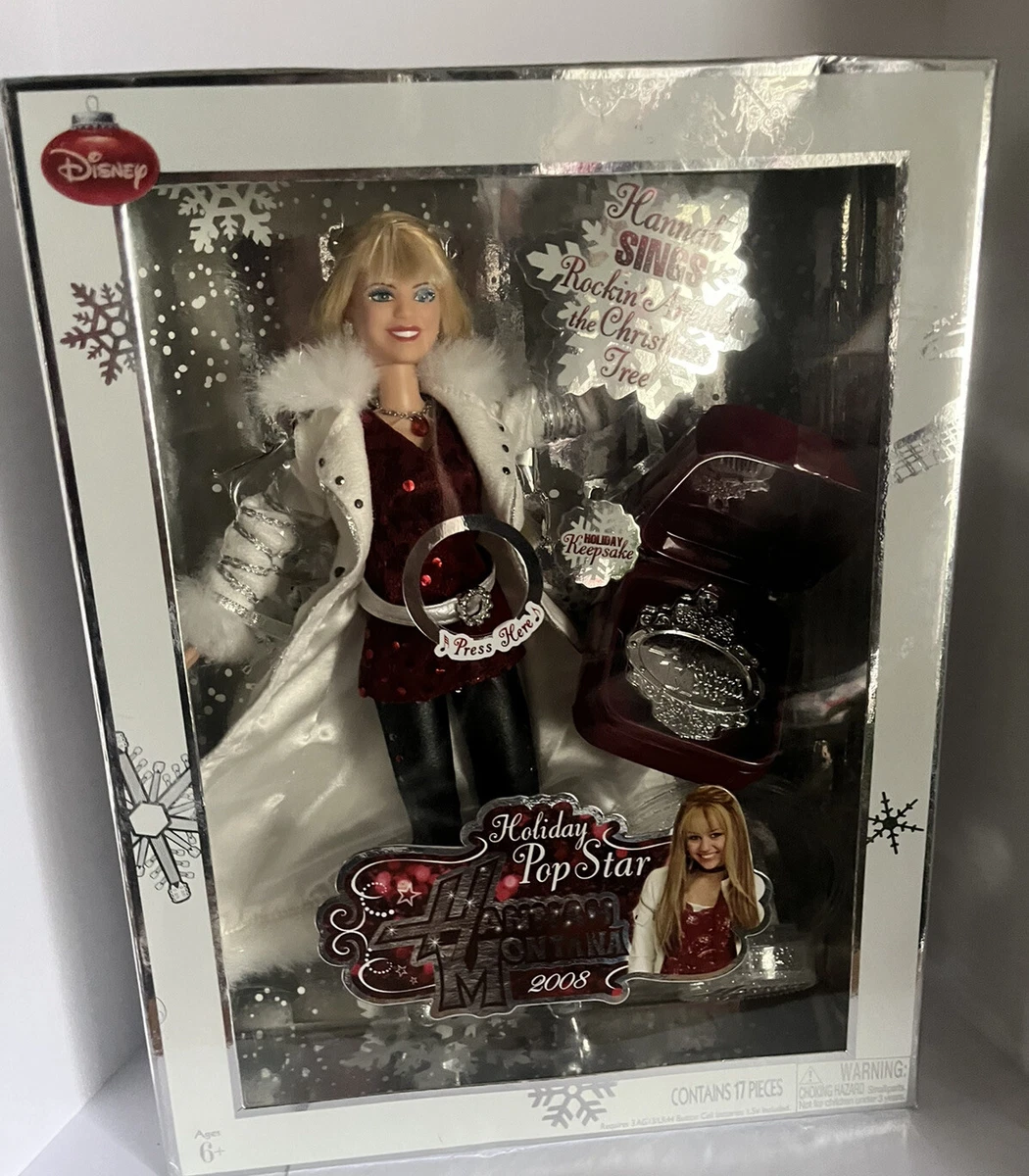 Hannah montana christmas doll hotsell
