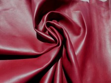 lambskin leather hide Burnished Deep Red Wine full bodied Glorious Color 