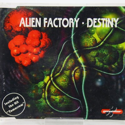 Music Musik MAXI CD Alien Factory   Destiny Sehr Gut