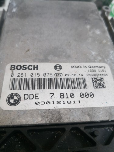 KIT CENTRALINA MOTORE BMW SERIE 3 E90 2.0 D 0281015075 BOSCH - Imagen 2 de 3