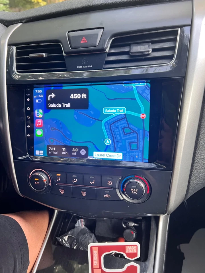 For 2013-2018 Nissan Altima Apple Carplay Car Radio Stereo Android 15 GPS Navi Foto 3 de 4