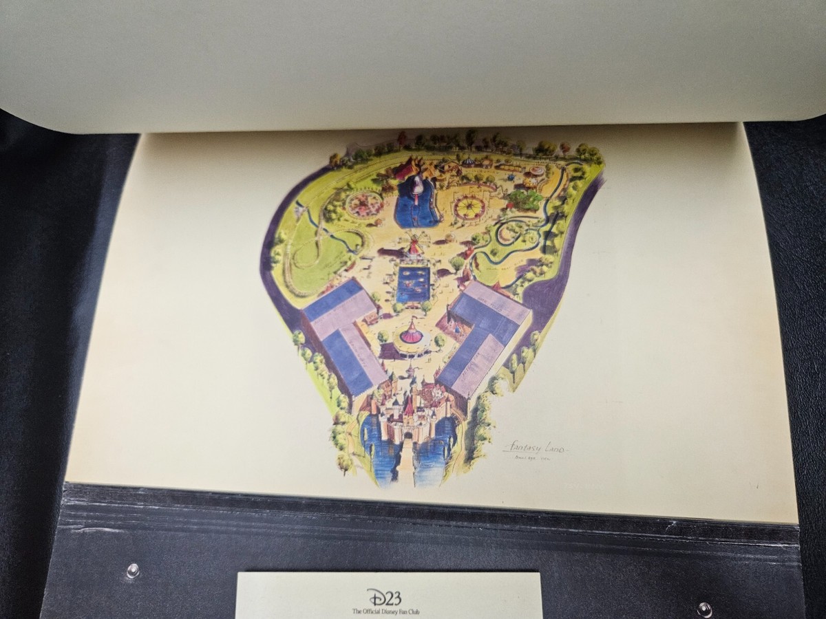 D23 Gold Member Disney Archives 60th Disneyland Concept Art