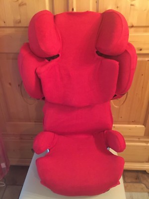 Sommerbezug Schonbezug Frottee für Cybex SOLUTION T I-Fix NEU rot