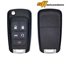 NEW FLIP KEYLESS REMOTE FOB TRANSMITTER FOR GM CHEVROLET BUICK PEPS PROXIMITY