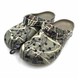 mens camo crocs size 12