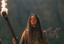 JAYE GRIFFITHS signed Autogramm 20x30cm THE OUTPOST in Person autograph COA