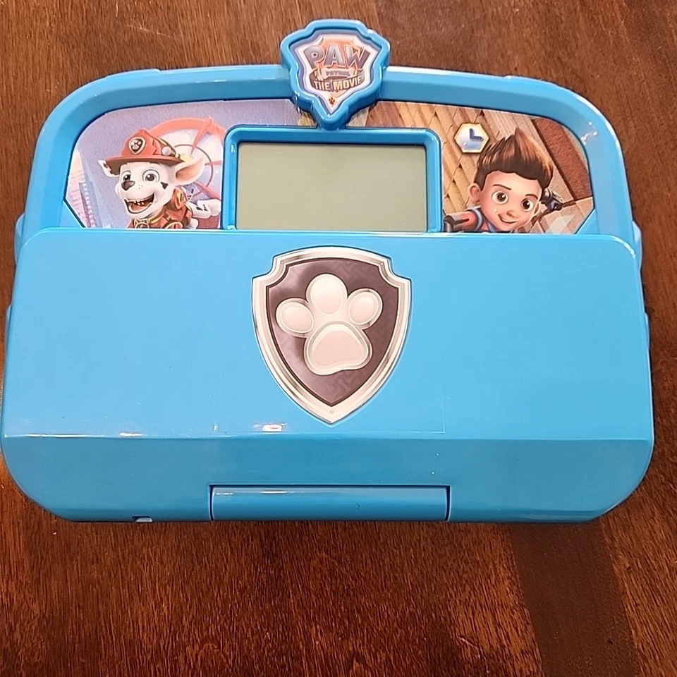 Paw Patrol The Movie Learning Tablet VTech Toy Laptop Game Ryder Skye WORKING - Image 2 of 3