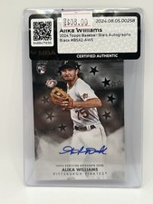 2024 Topps Series 2 - Baseball Stars Autographs Black Alika Williams MBA
