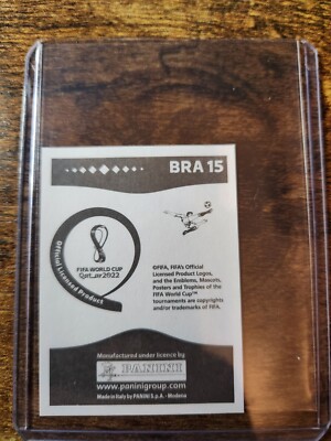 2022 Panini FIFA World Cup USA Stickers- Antony #BRA 15 Brazil | eBay