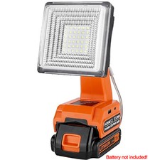 1500LM LED-Arbeitsleuchte Schnurloses Werkzeug für Black+Decker 20V Li-ion Akku