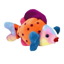 TY Beanie Buddy - LIPS the Fish (13 inch) - MWMTs Stuffed Animal Toy