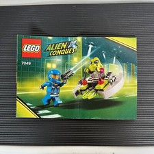 Lego Alien Conquest Alien Striker 7049 solo manuale istruzioni 2011 set spaziale