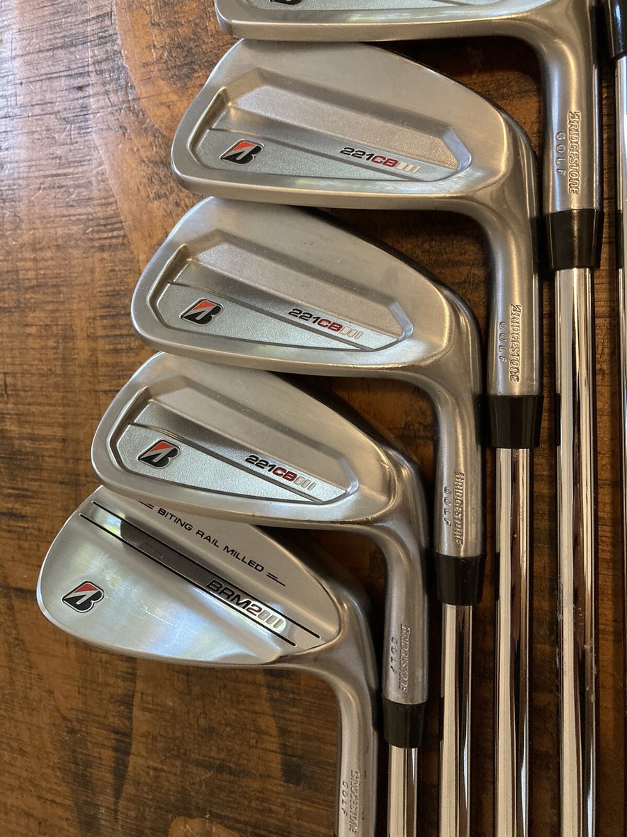 Bridgestone CB 221 Forged Iron Set / 5-GW Stiff Flex Steel Bridgestone CB 221 Forged Iron Set / 5-GW Stiff Flex Steel