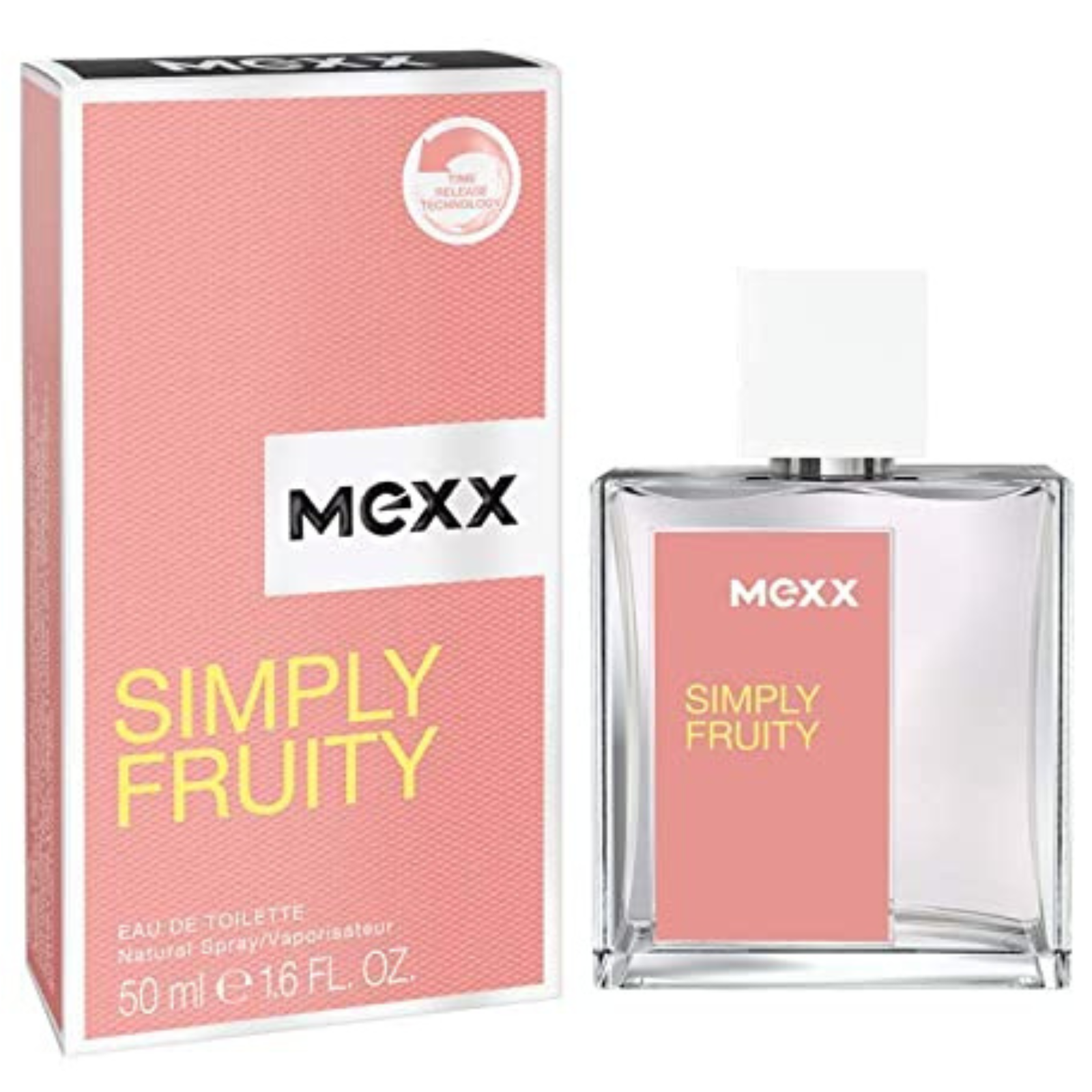 Mexx semplicemente fruttato eau de toilette per donne 50ml