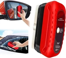 Vehicle Glass Oil Film Cleaner Windshield Cleaner All-in-one Brush Fluid 120ml